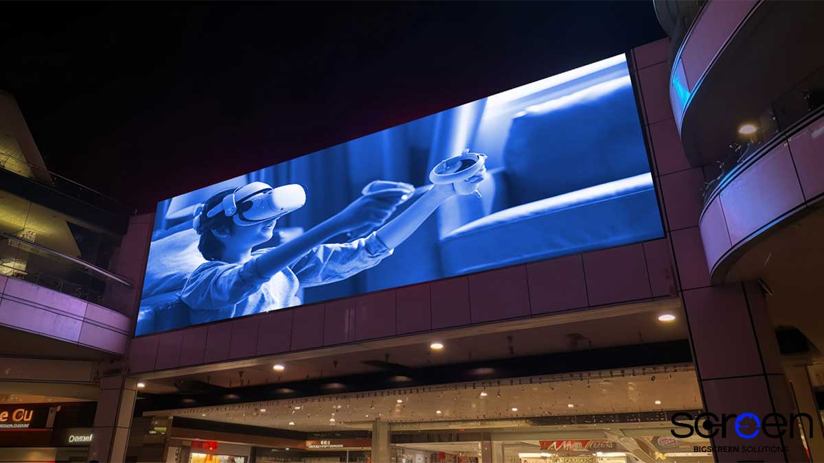 LED videlo wall for retailz