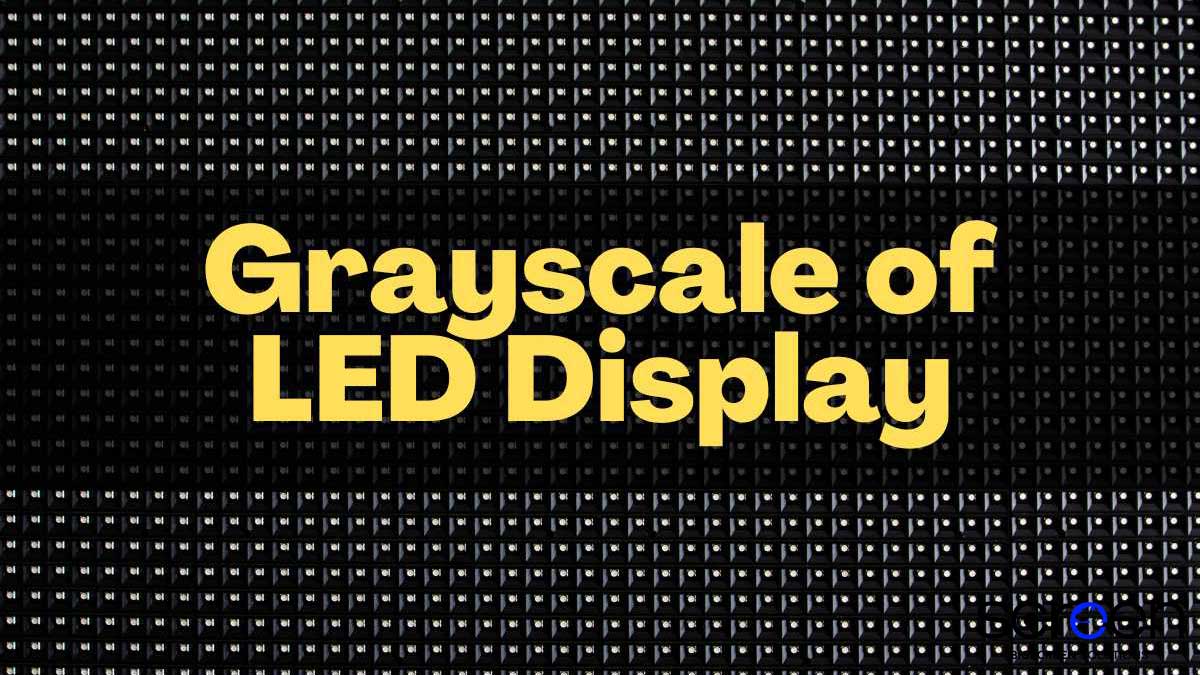 LED Screen Grayscale