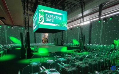 LED cube screens