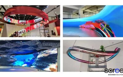 Curved LED Screens vs. Flat LED
