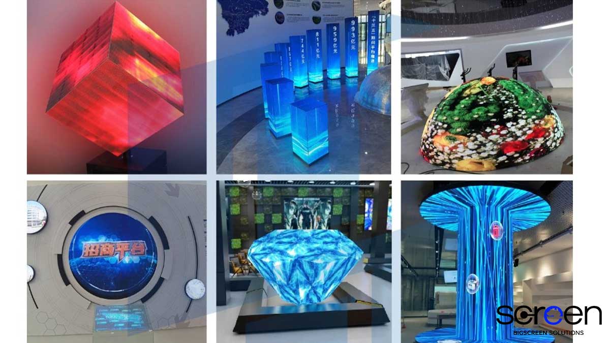 Custom Shaped LED Display Screens