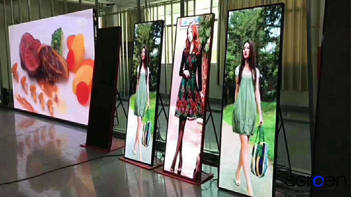 Use LED Poster Displays for store