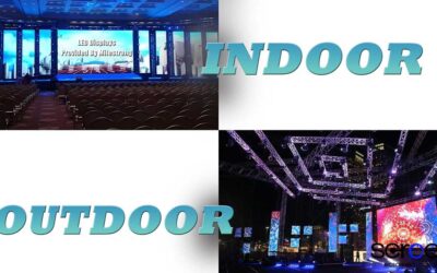 difference between indoor and Outdoor LED Displays