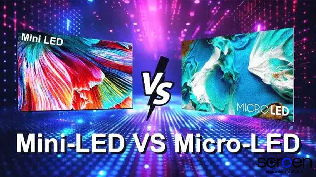 Micro-LED vs Mini-LED