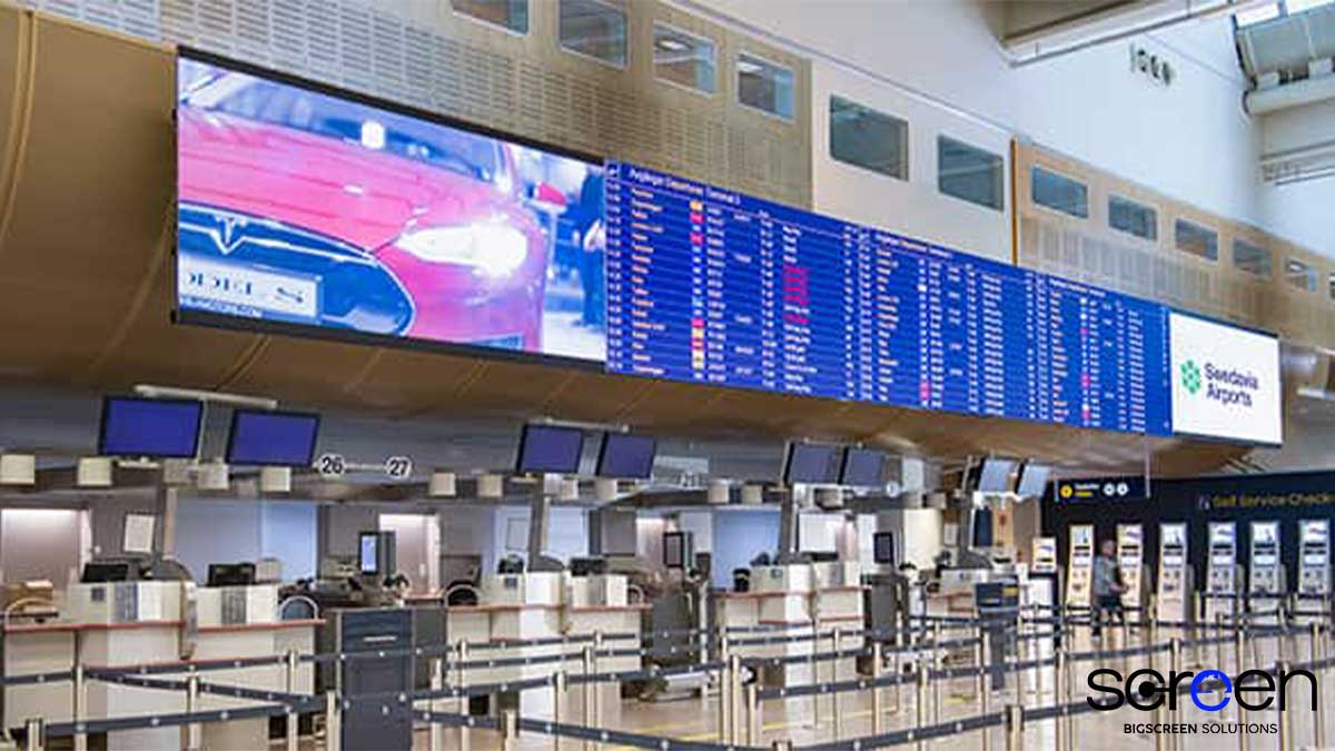 LED Displays in transportation